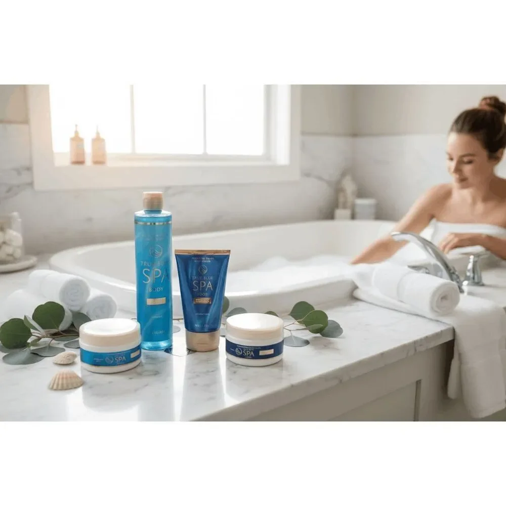 Bath and Body Works Complete Spa Skin Treatment 4 Piece Set